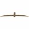 Ekena Millwork Bellingham Rough Sawn Timber Gable Bracket, Douglas Fir, 108"W x 22"H x 2"D x 6"F, 5/12 Pitch GBW108X22X0206BEL00RDF - alternate 2